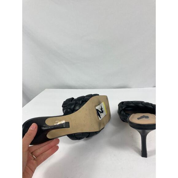 Marc Fisher Dakina Square Toe Slide Black Size 11 - Picture 5 of 6